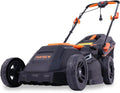 Fuxtec Mower elétrica 1600 W, 38 cm, 40 L, Altura 20-70 mm