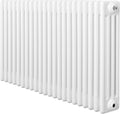 Monster Shop Radiador clássico 4 colunas 600x1010 mm Aço branco aquecimento Mural