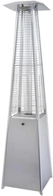 FAVEX Aquecimento exterior propano com tampa protetora - 227 cm - cinzento