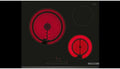 Placa Vitrocerâmica Bosch encastável 60 cm, 3 zonas, Preto, DirectSelect