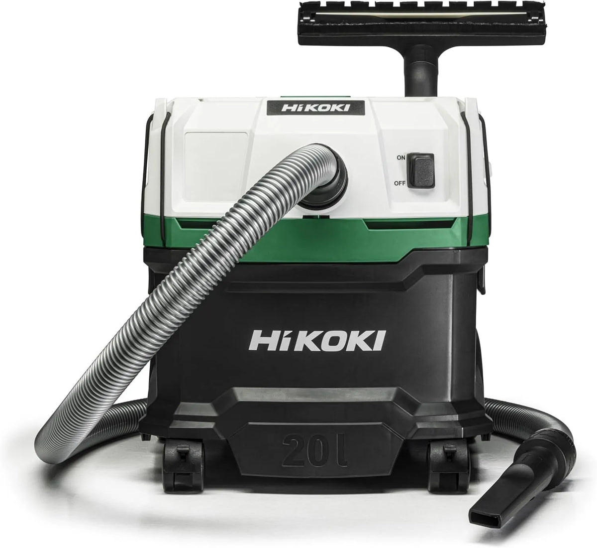 Aspirador HIKOKI 1200 W 20 L Classe L - Compacto e leve com Manual de Limpeza