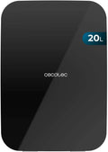 Cecotec MiniCooling 20 L Portable Frigorífico Preto, 12-220 V, Ideal para Caravanas, Função Duplo Hot / FRóide, Temperatura ajustável 7-65 °C