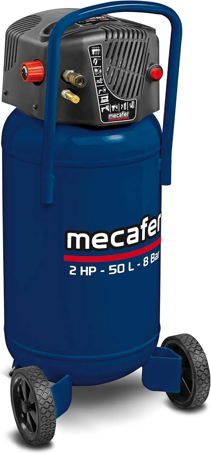 Compressor Vertical 50 L Mecafer Blue Line Energy Savor