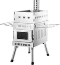 WILLOWYBE Fogão a lenha portátil para sauna, ideal para cozinhar e reunião