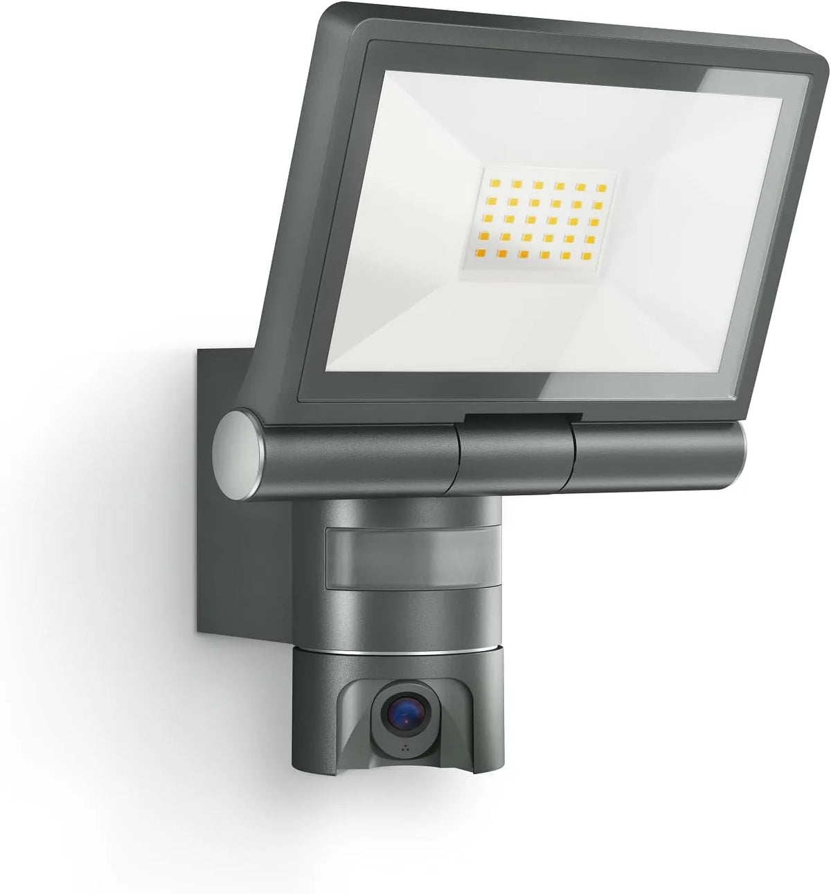 STEINEL Projetor LED exterior com câmera 2K, Wi-Fi 6 e detector, 2310 lm