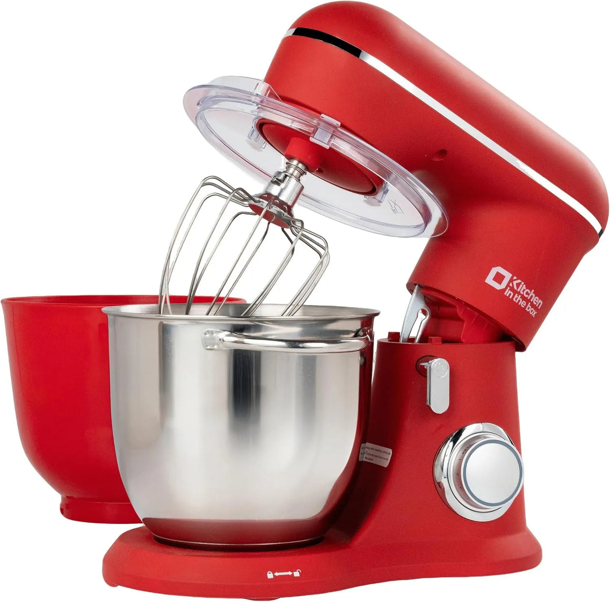 Kitchen in the box 1300 W Robot Pastry com Bol duplo 4.5 L e 5 L, 10 velocidades, Roux