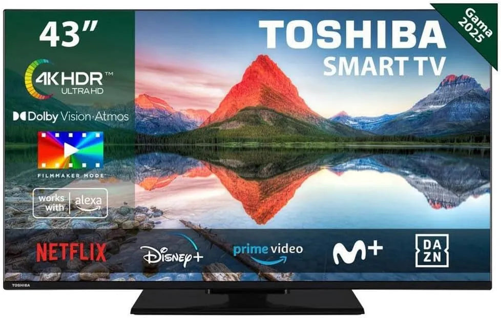 Inteligente Toshiba 43'' 4K Ultra HD D-LED