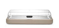 Vitrina refrigerada UNIQ HENDI com tampa ABS e bandeja de aço inoxidável GN 1/1