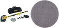 STANLEY FATMAX Ludrinha de longo alcance 750 W com anel LED, 1700 rss/min e Wolfcraft Conjunto de 5 discos abrasivos G120, Ø225 mm