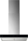 AEG 6000,60 cm, vidro, 730 m³/h, 74 dB, capa de evacuação e reciclagem